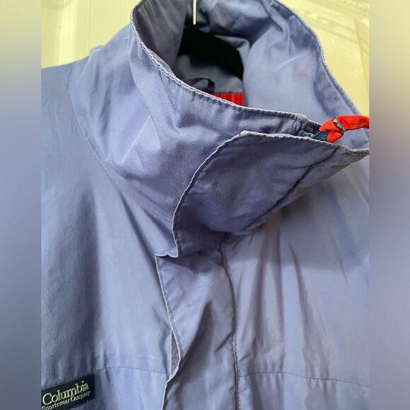 Vintage Columbia Whirlibird Mens Size Medium Purple Ski Jacket Coat Double Zip - Picture 4 of 13